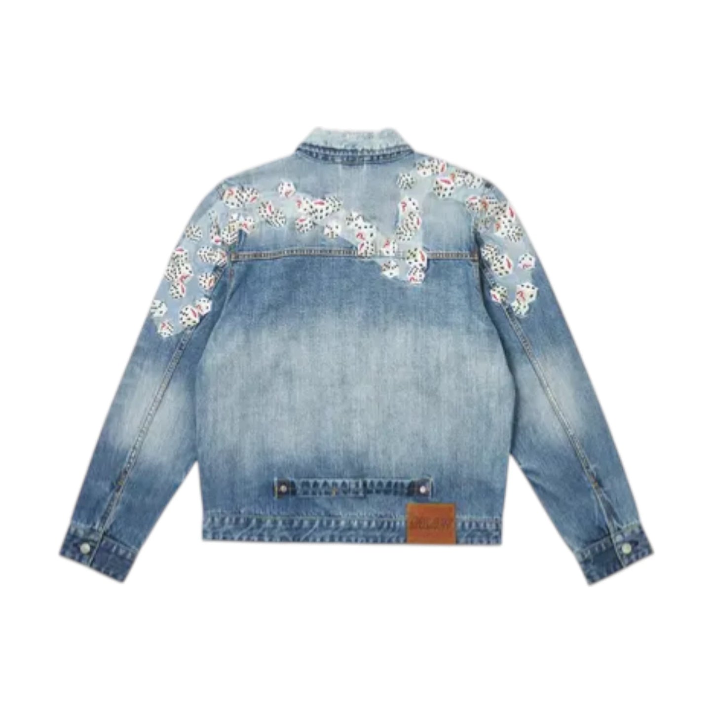 Palace X Evisu Dice Denim Jacket light wash - M