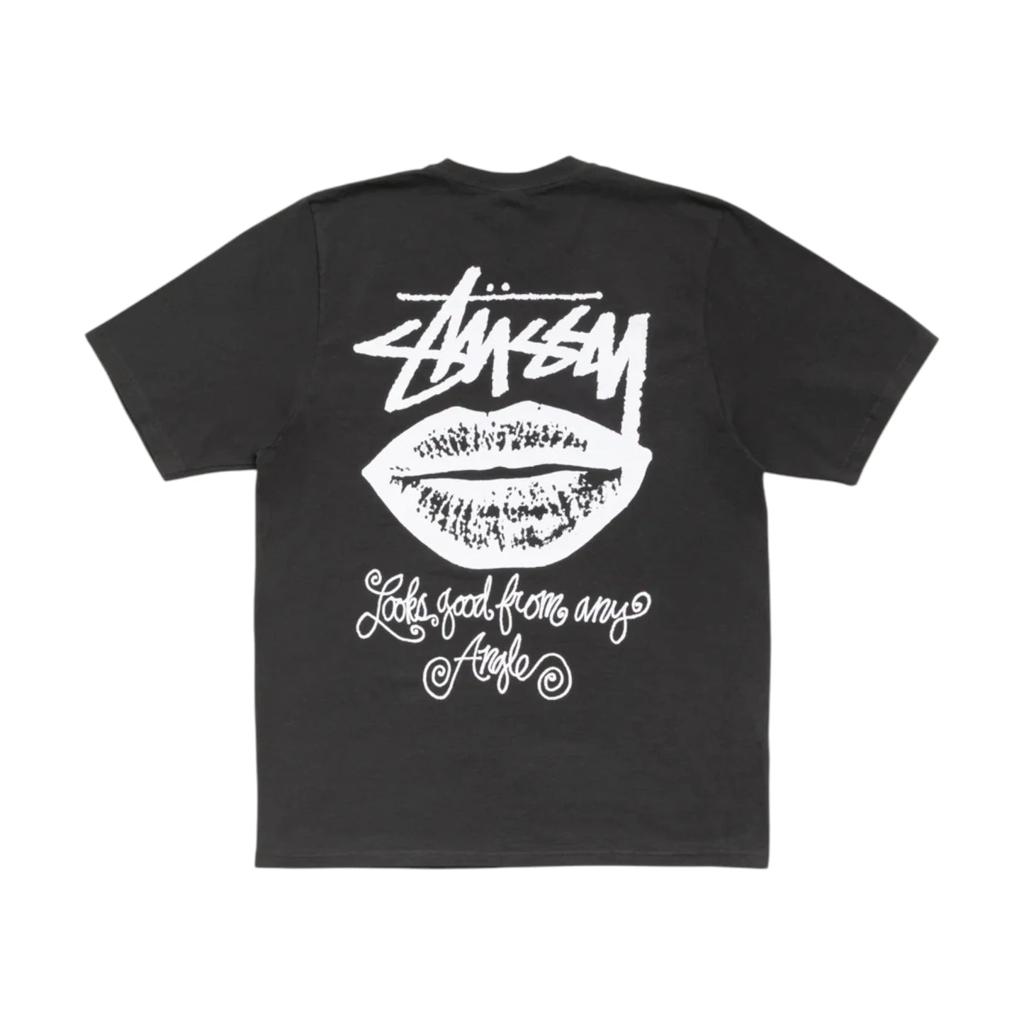 Stussy Any Angle T Shirt faded black