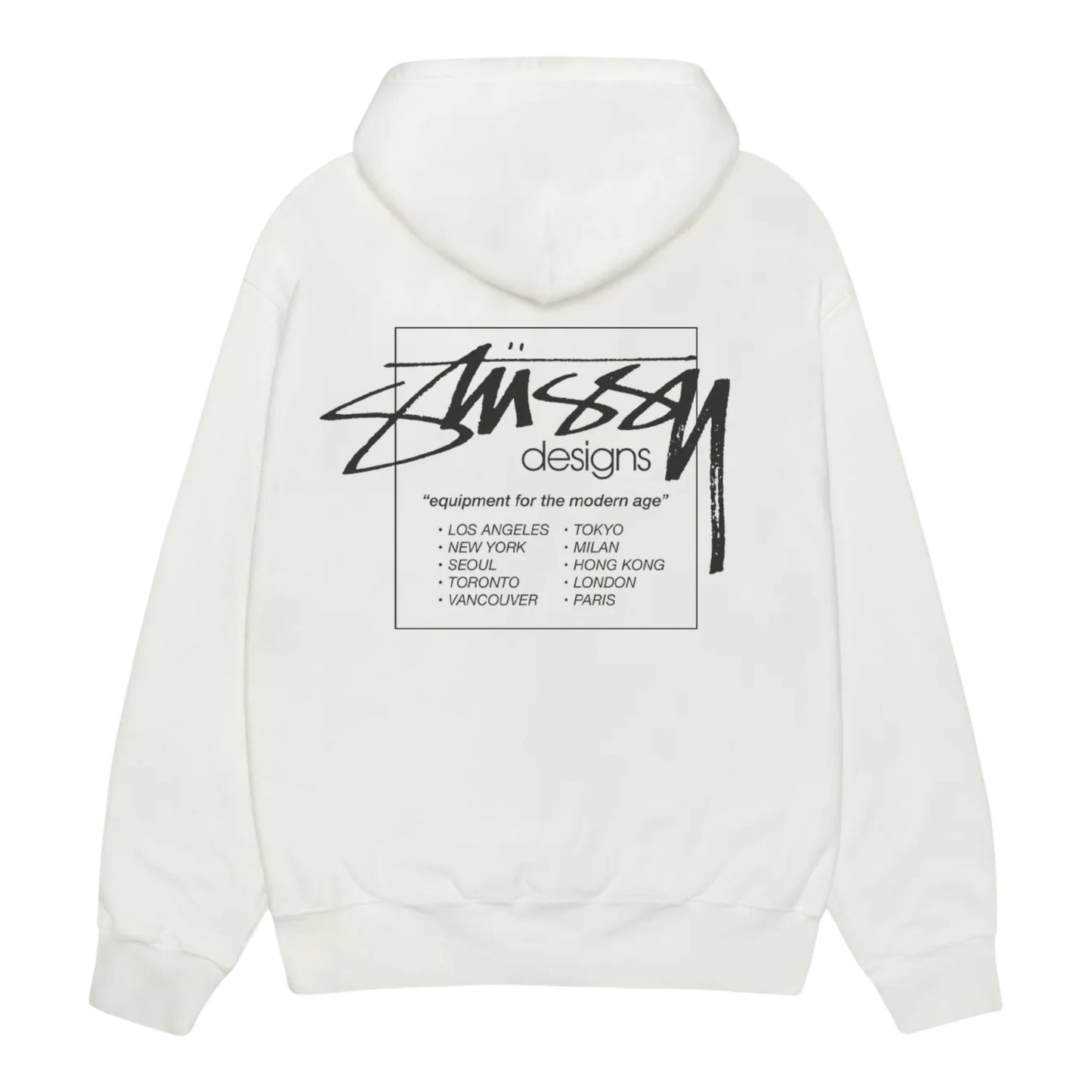 Stussy Designs Hoodie white