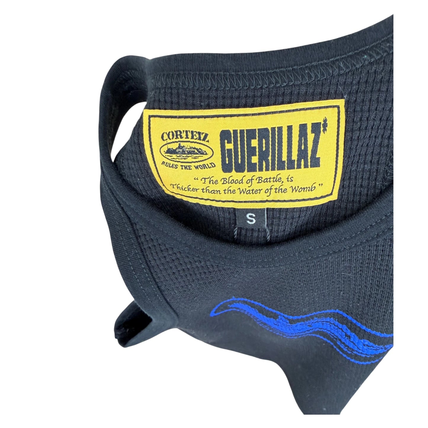 Corteiz Alcatraz Tank Top black blue - S