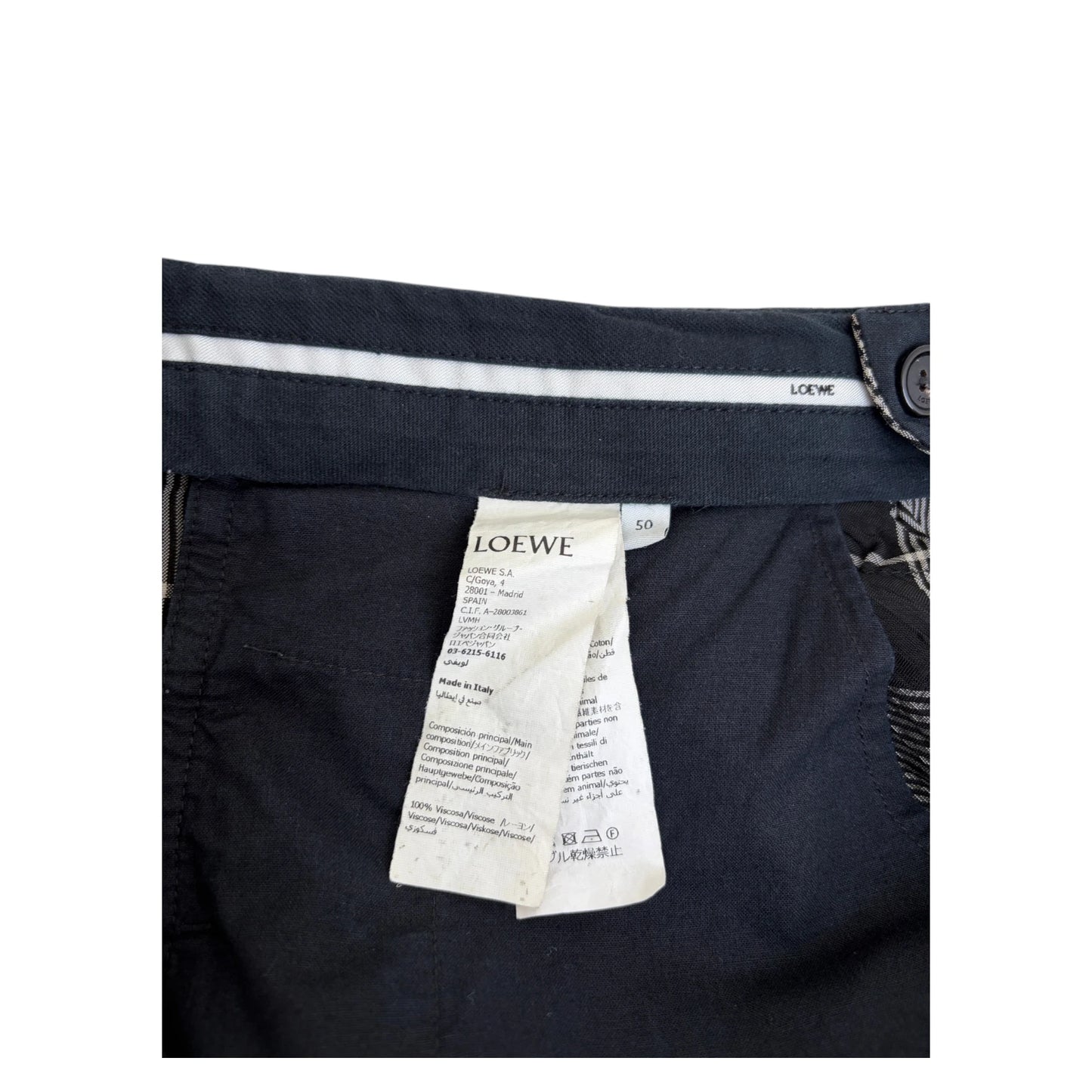 Loewe Plaid Shorts - L