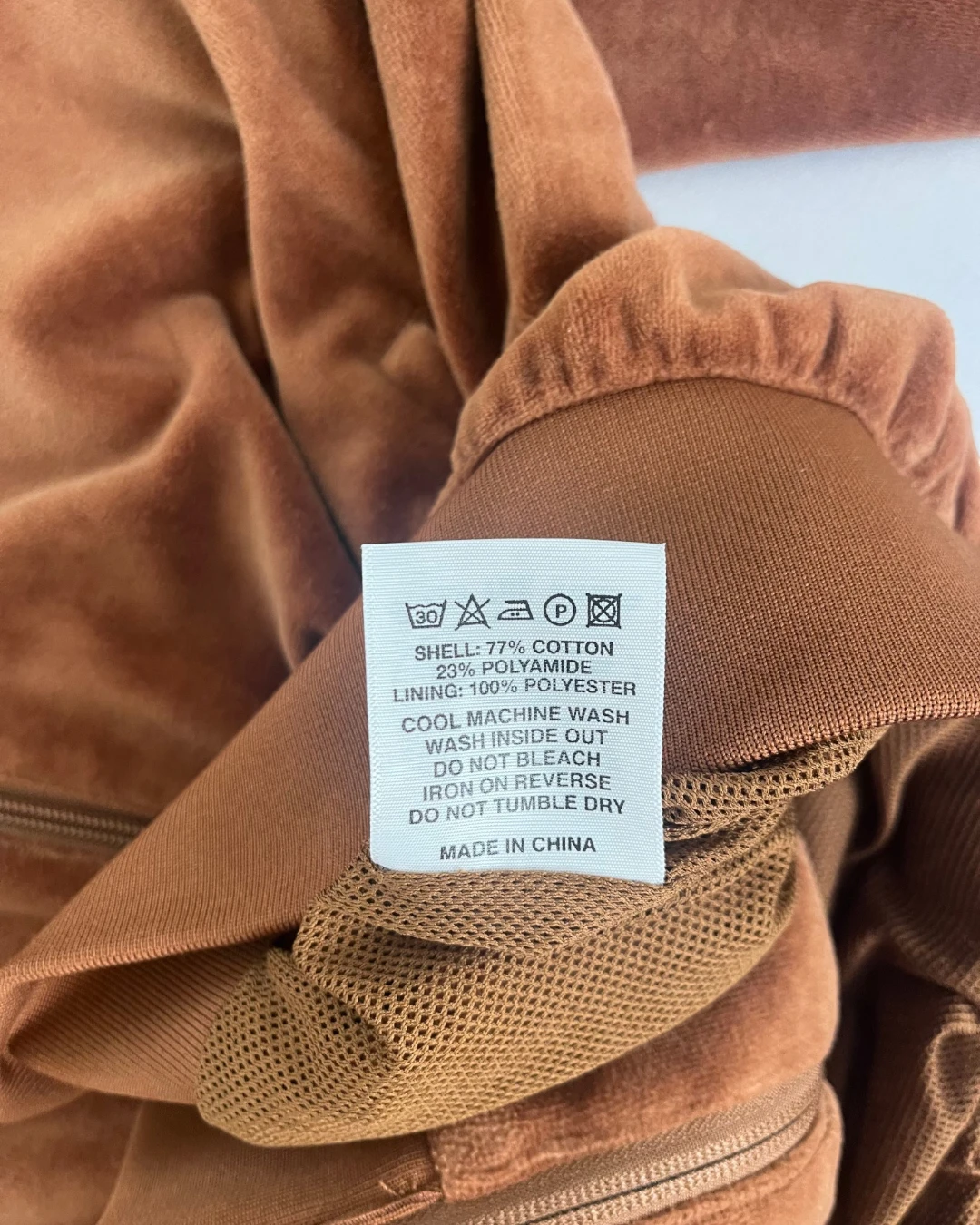 Corteiz Vvs Velour Tracksuit Full Set brown – (GRADE A) / L / M
