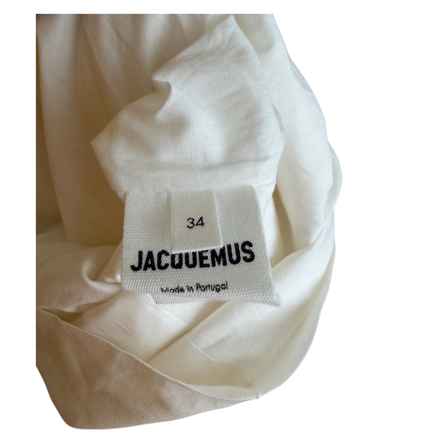 Jacquemus Layered Dress white - XS