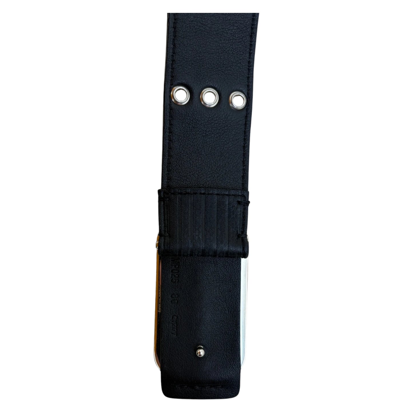 Louis Vuitton Studded Belt black - W32