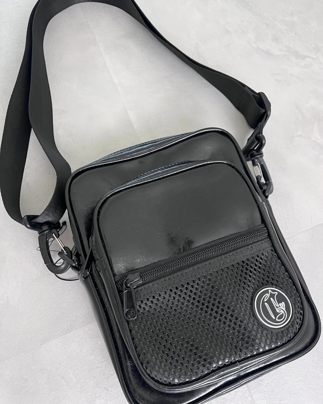Corvidae Side Bag black – OS