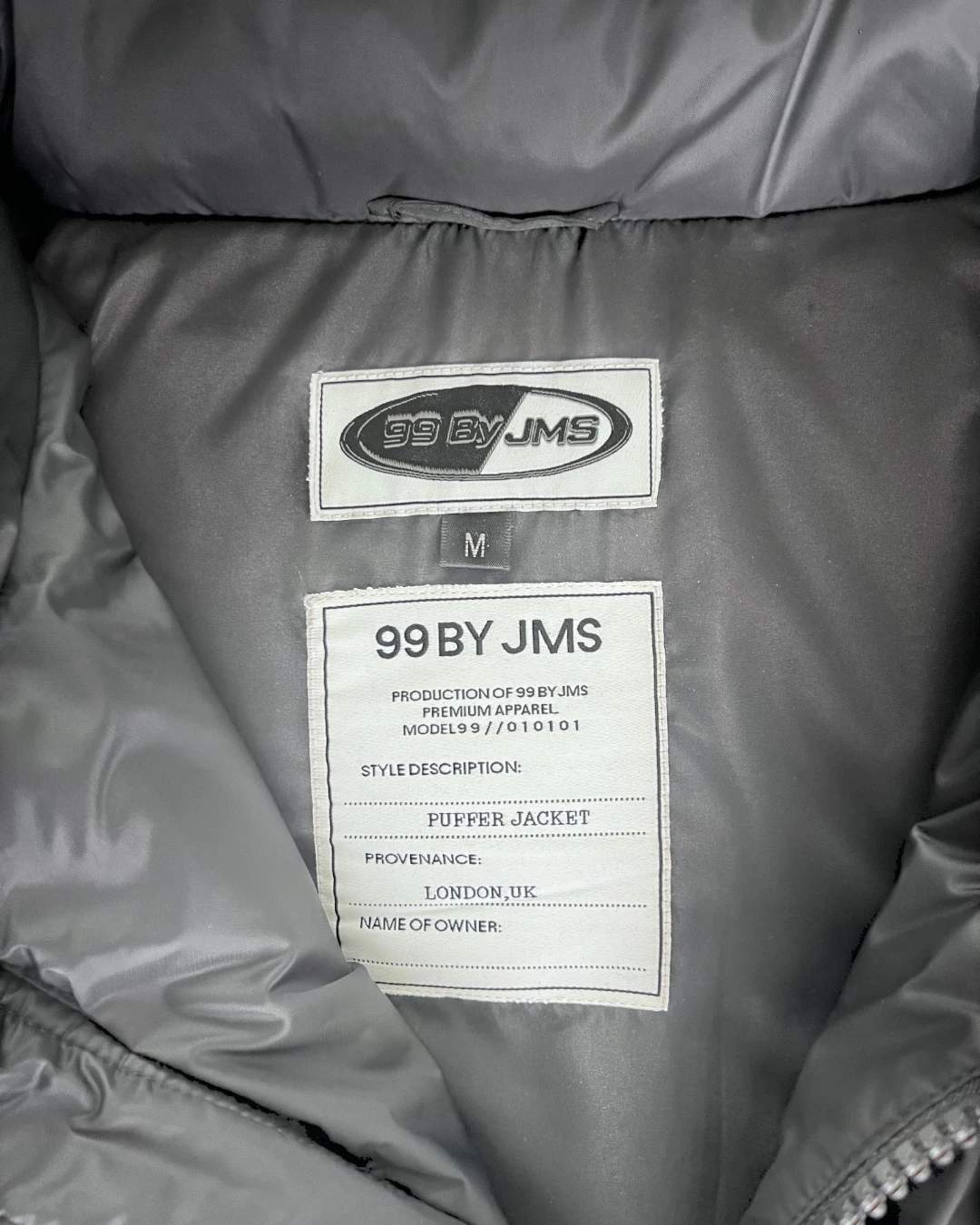99ByJms Puffer Jacket black – (GRADE A) / M