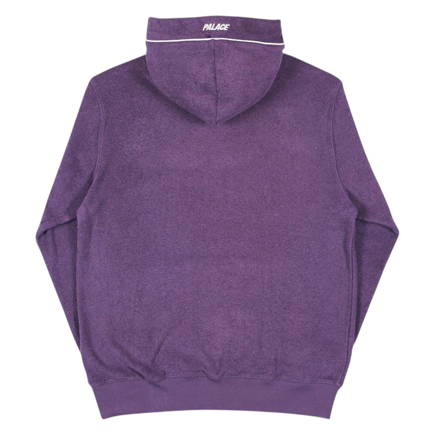 Palace Pipeline Hoodie purple towel - M