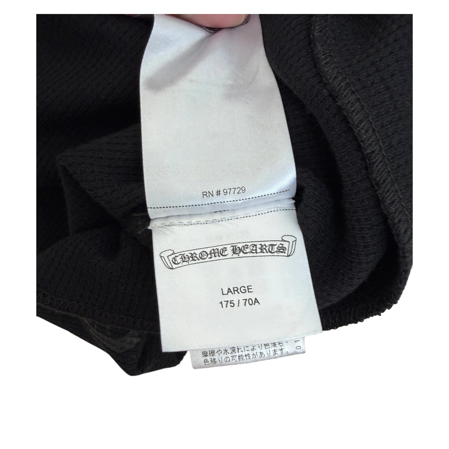 CHROME HEARTS Dagger Thermal Longsleeve black - L