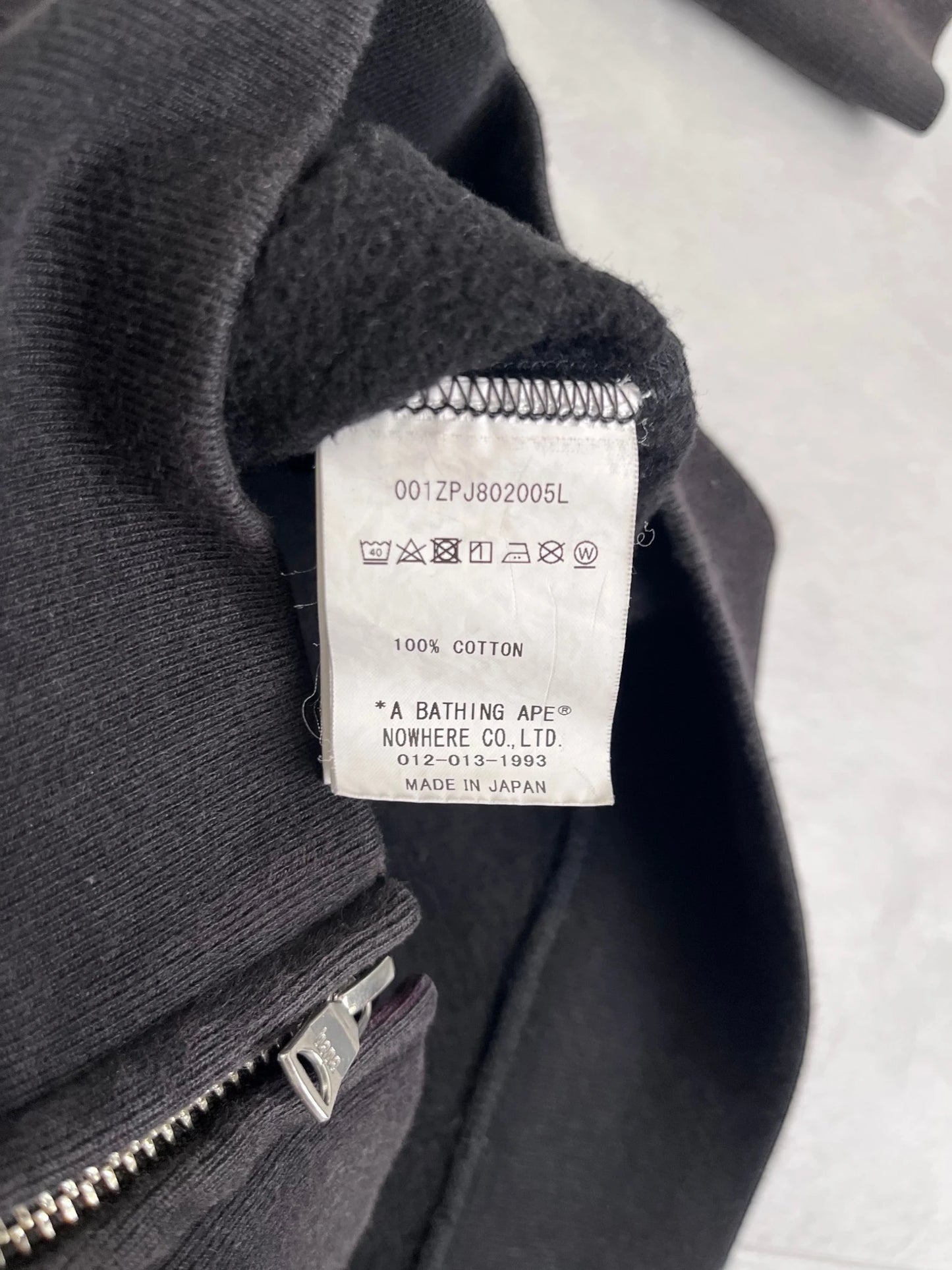 Bape Shark Zip Up Hoodie black – S