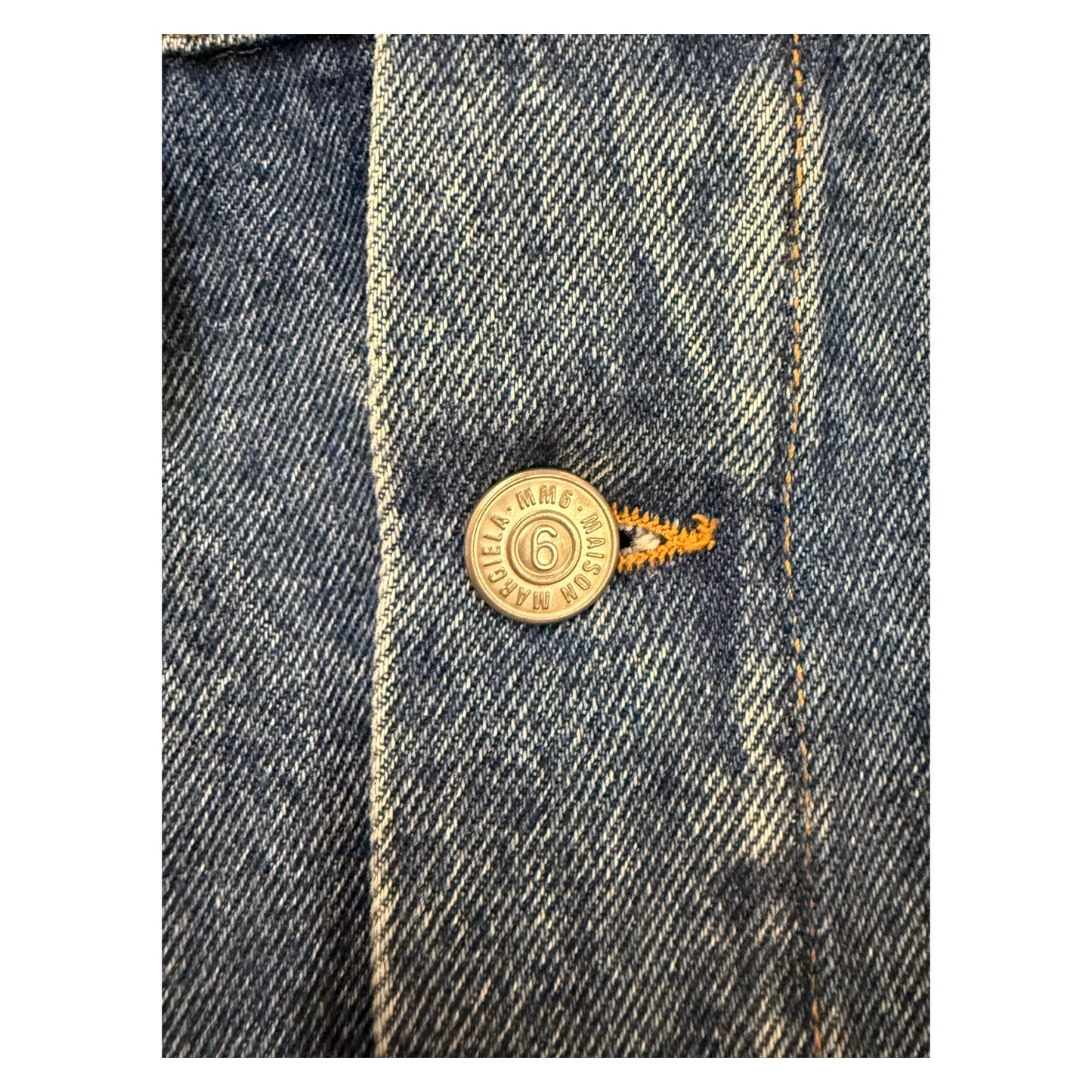Maison Margiela Typography Denim jacket - SIZE38