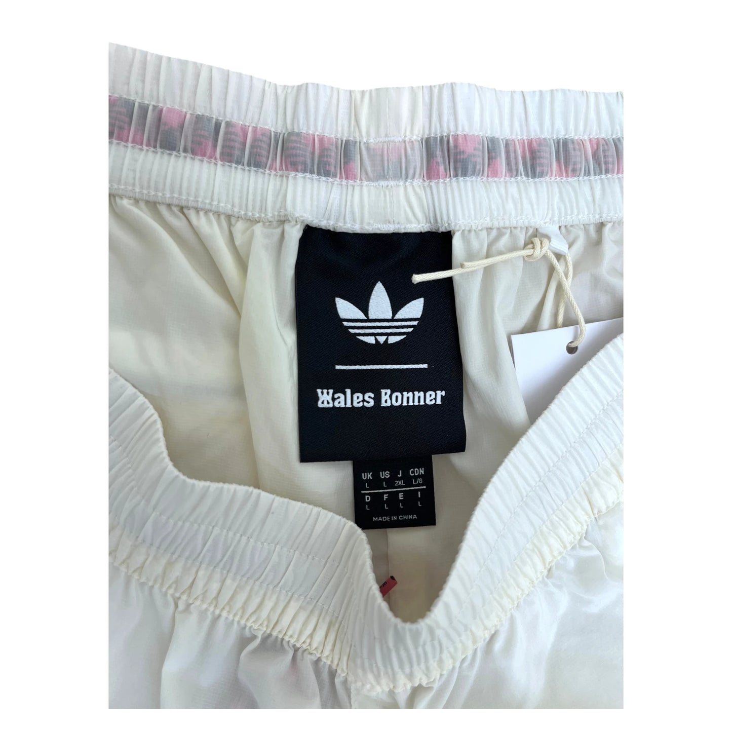 Wales bonner X Adidas Track Jacket Shorts Set white - L
