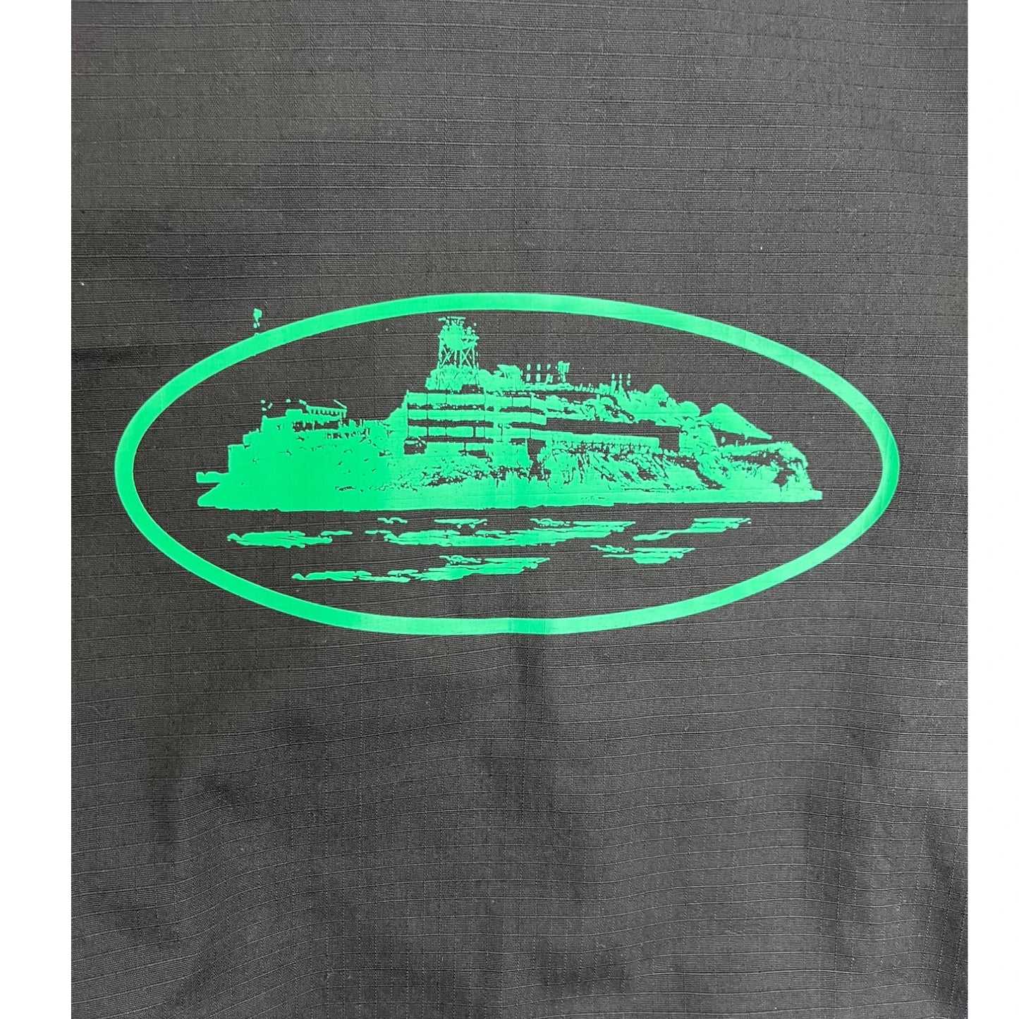 Corteiz Alcatraz Pullover black/green - L