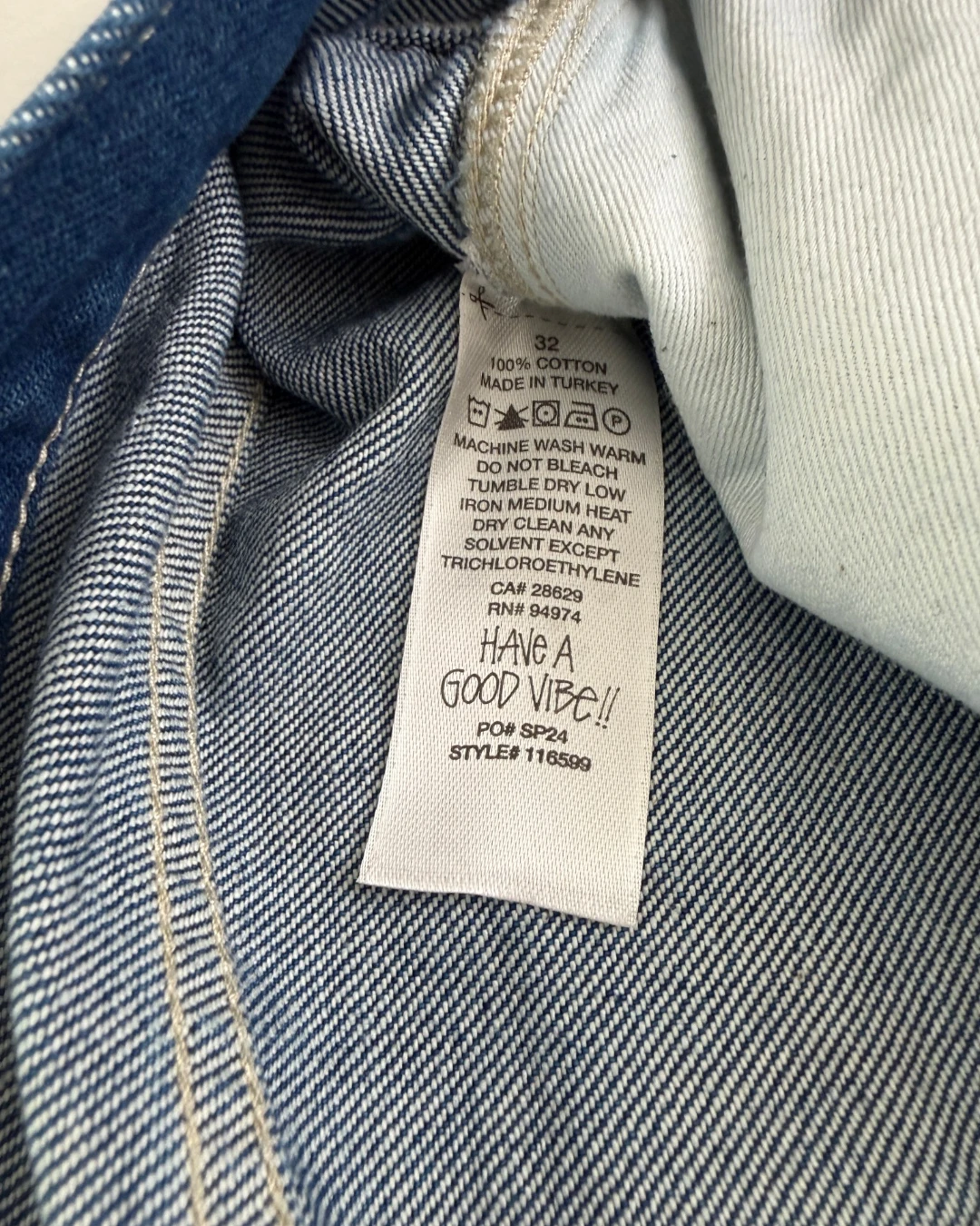 Stussy Carpenter Blue Denim