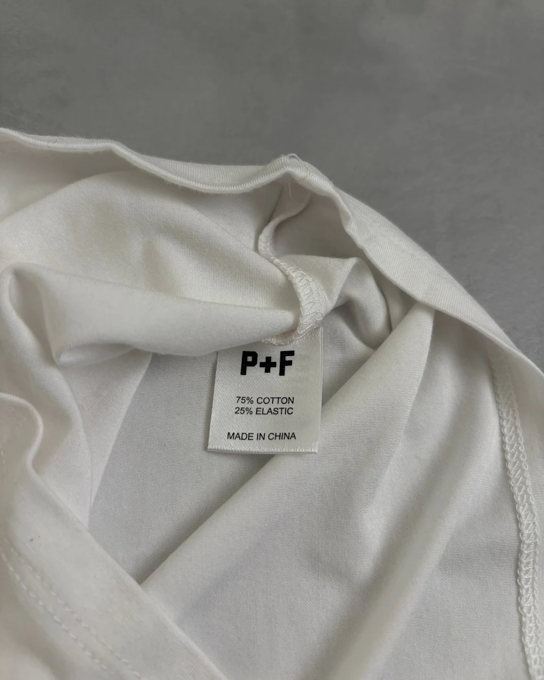 Places + Faces Baby Top white / red – (NEW) / S