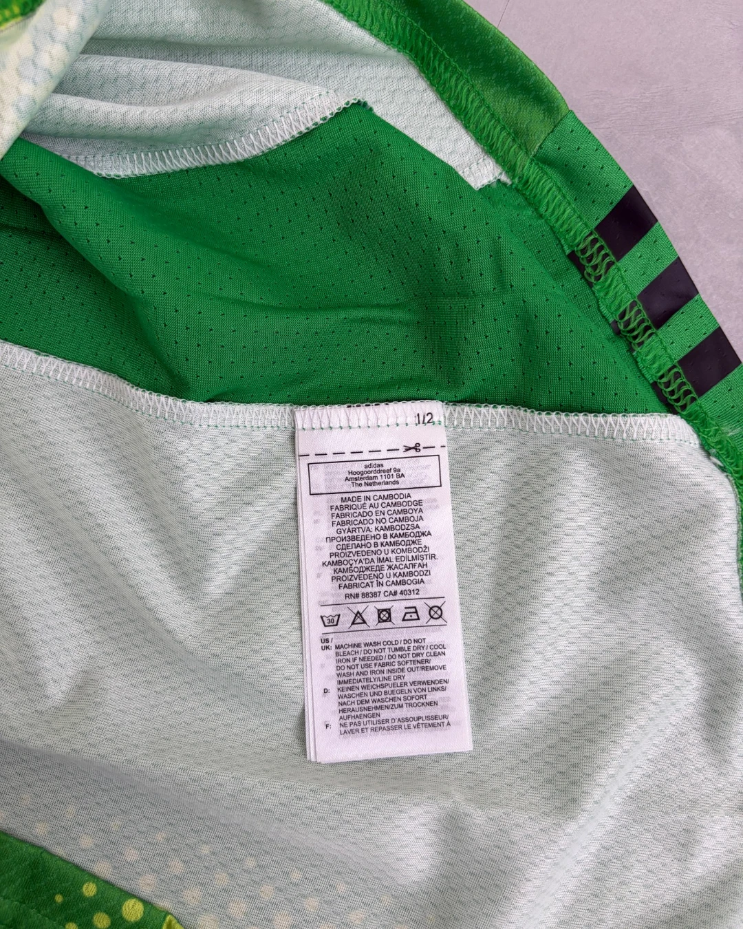 Palace X Juventus Football Shirt green - M
