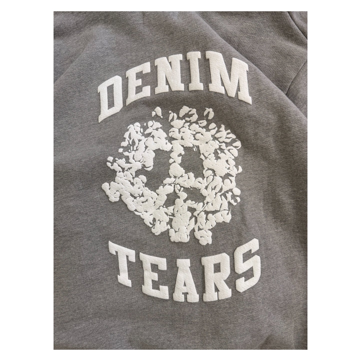 Denim Tears University Zip Hoodie grey - XXL