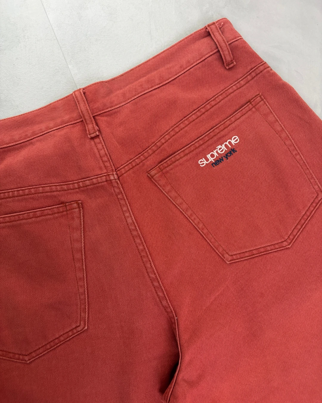 Supreme Baggy Denim burnt orange - W30