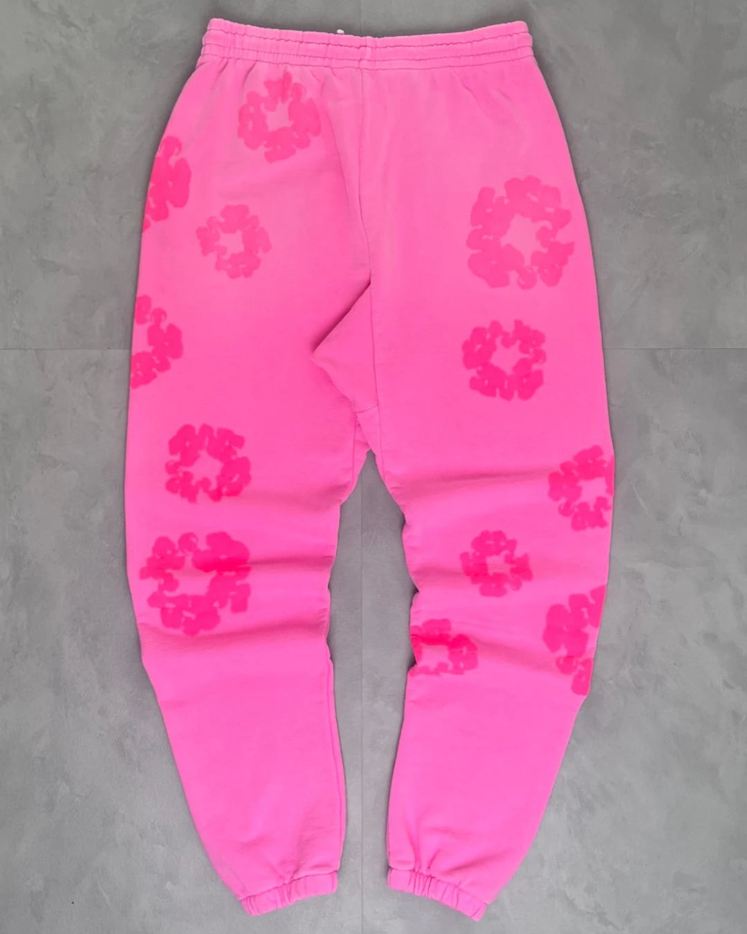 Denim Tears Mono Cotton Wreath Bottoms pink – S