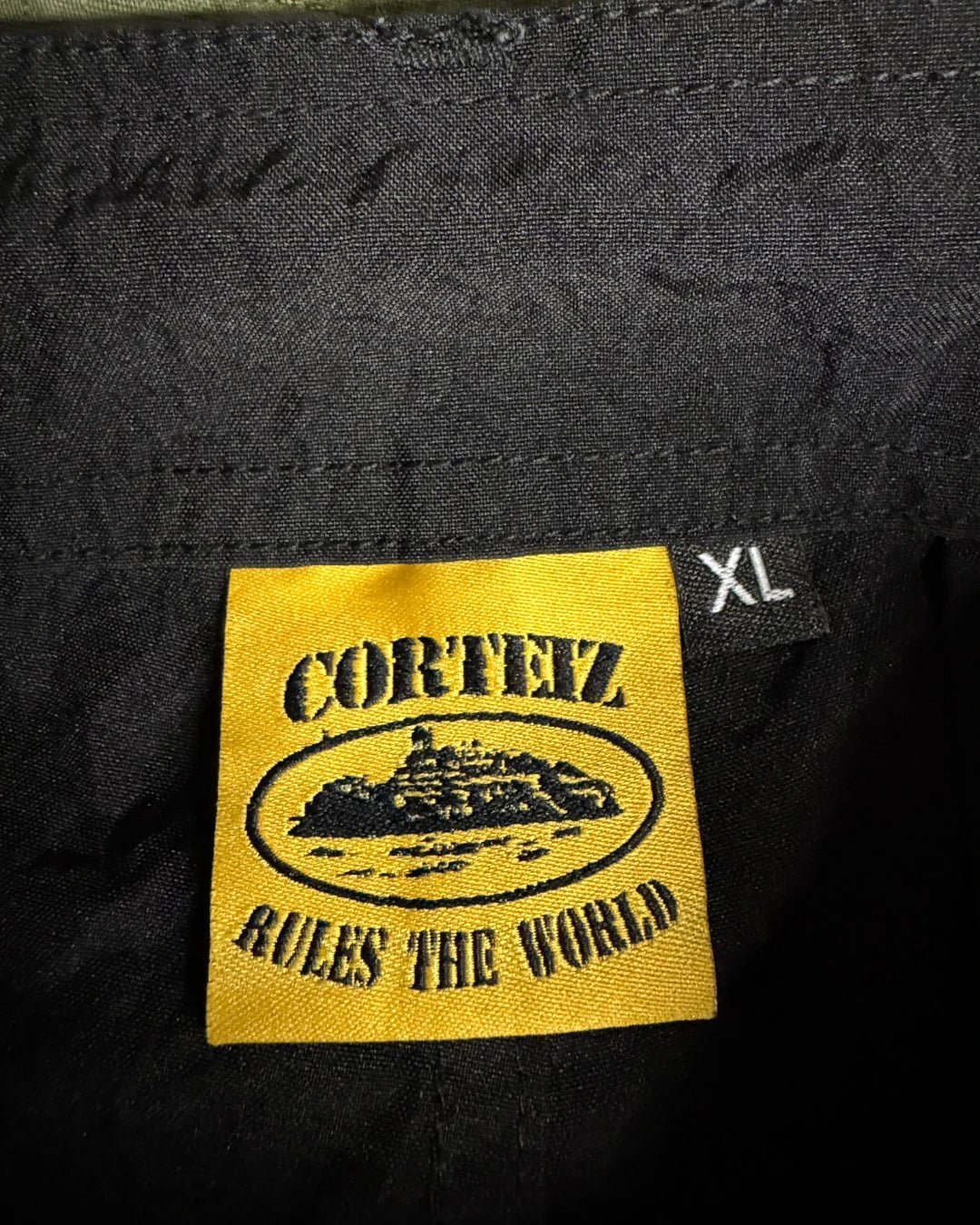 Corteiz Lightwork Nylon Cargo Shorts black - XL