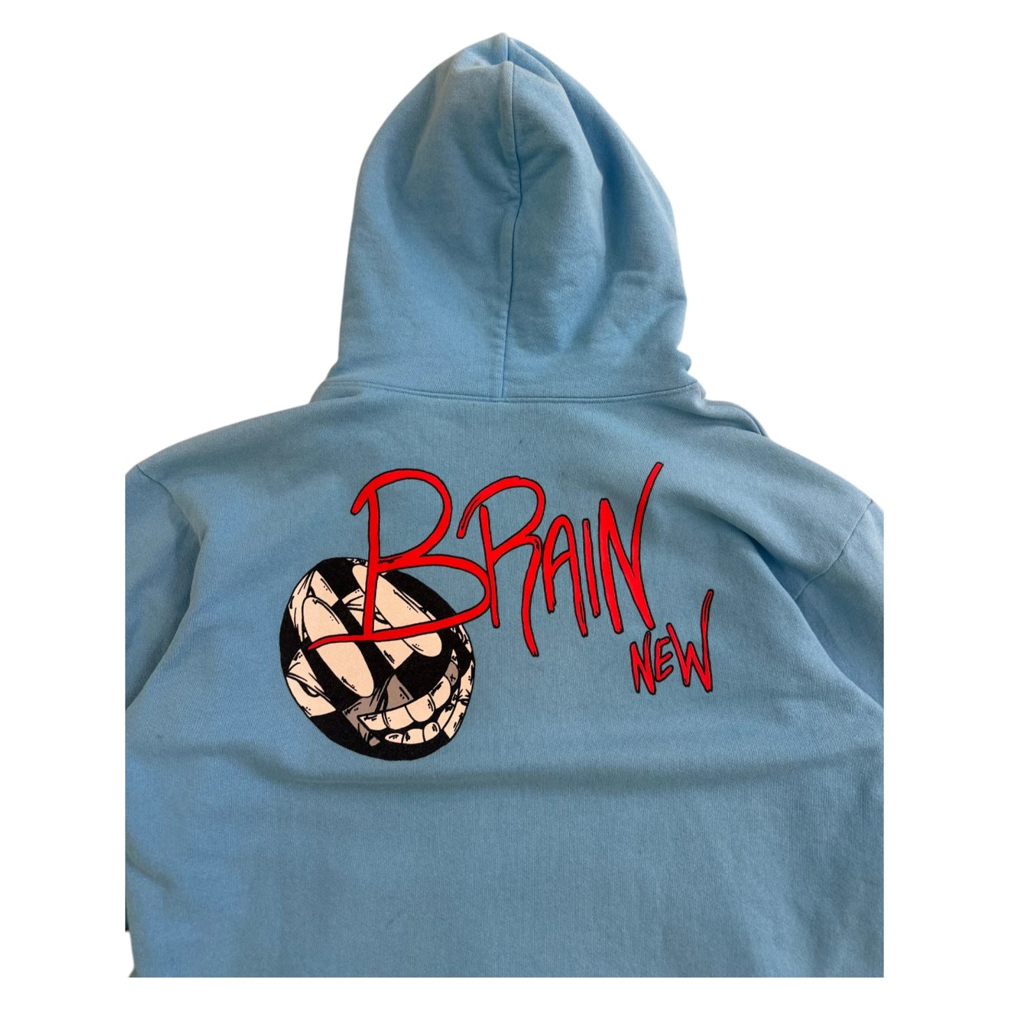 Chrome Hearts Matty Boys Brain Hoodie blue - XL