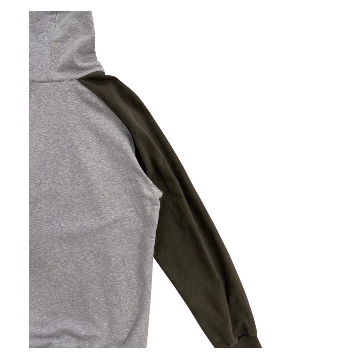 Dior Homme Zip Hoodie green|grey - L