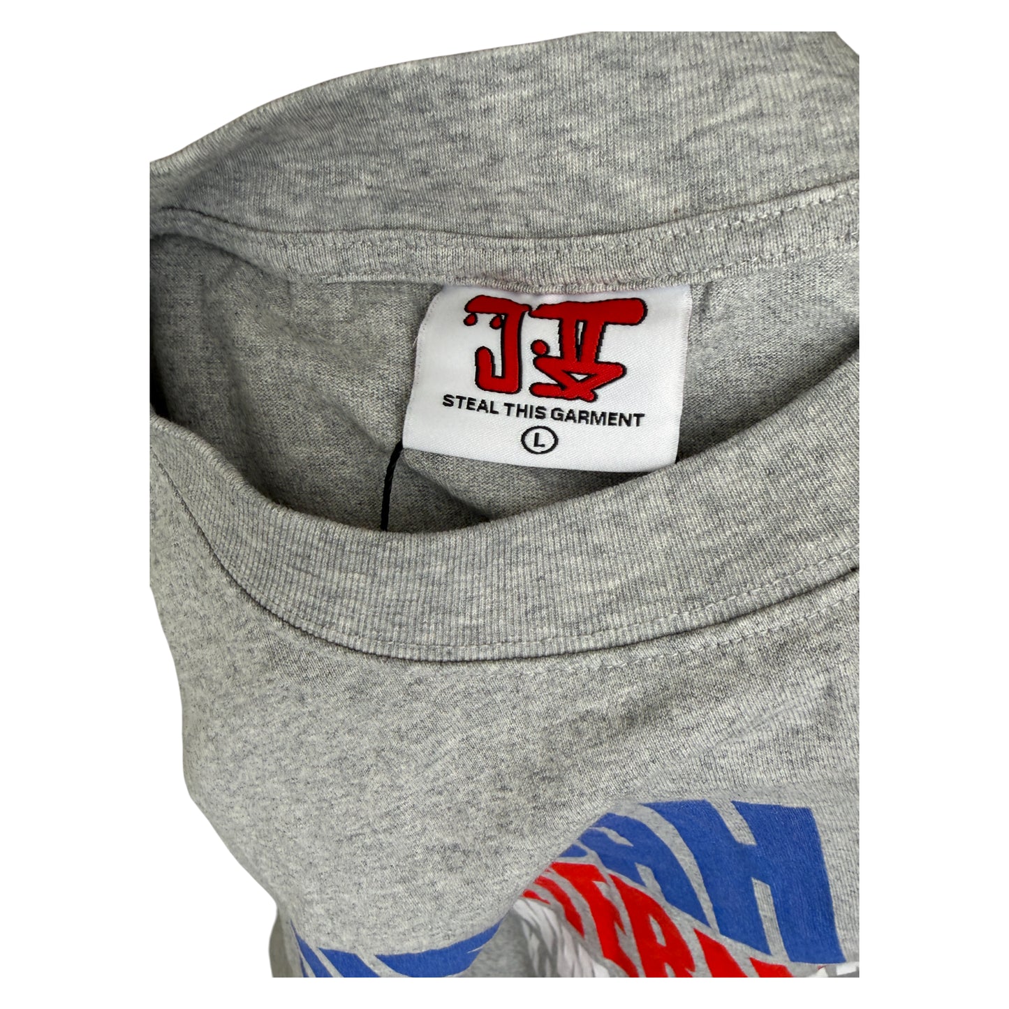 Judah Tribe Spellout T-shirt grey - L