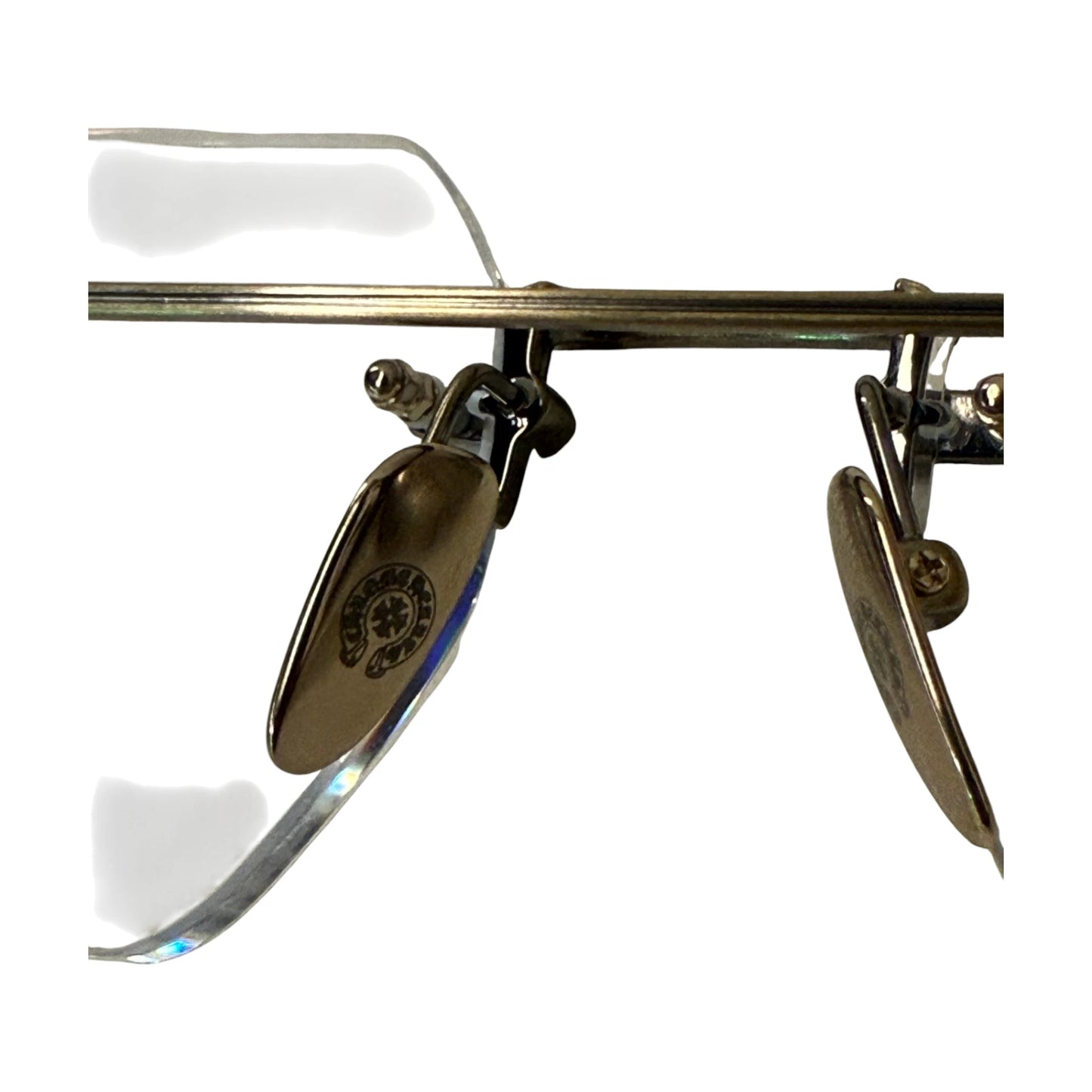 Chrome Hearts Hole Shot Sunglasses gold