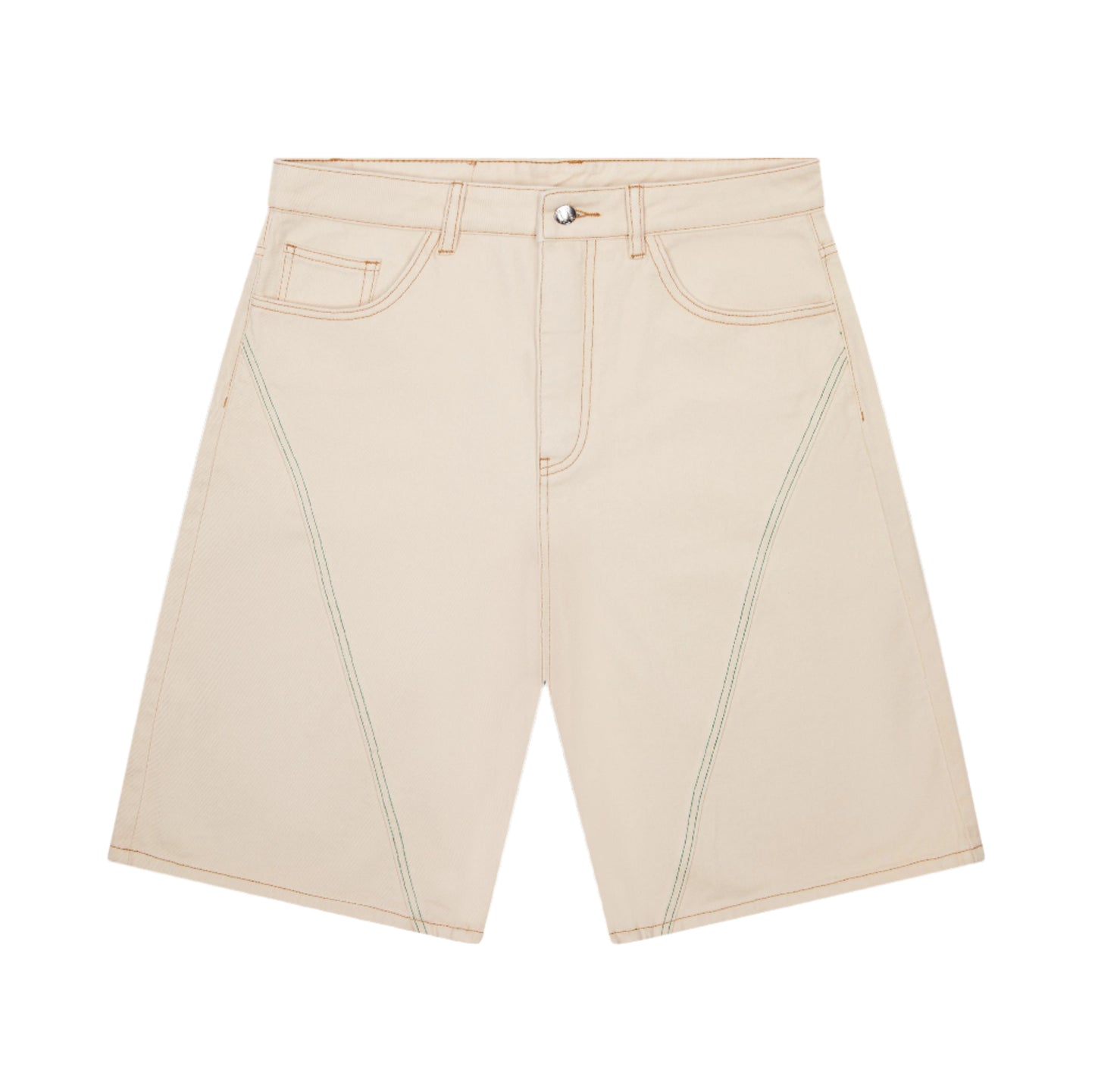 Carsicko Cream Denim Jorts