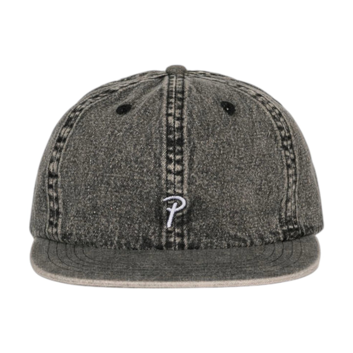 Patta Acid Wash Denim Hat grey