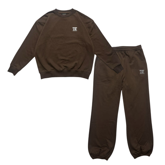 JUDAH TRIBE Full Set Tracksuit brown
