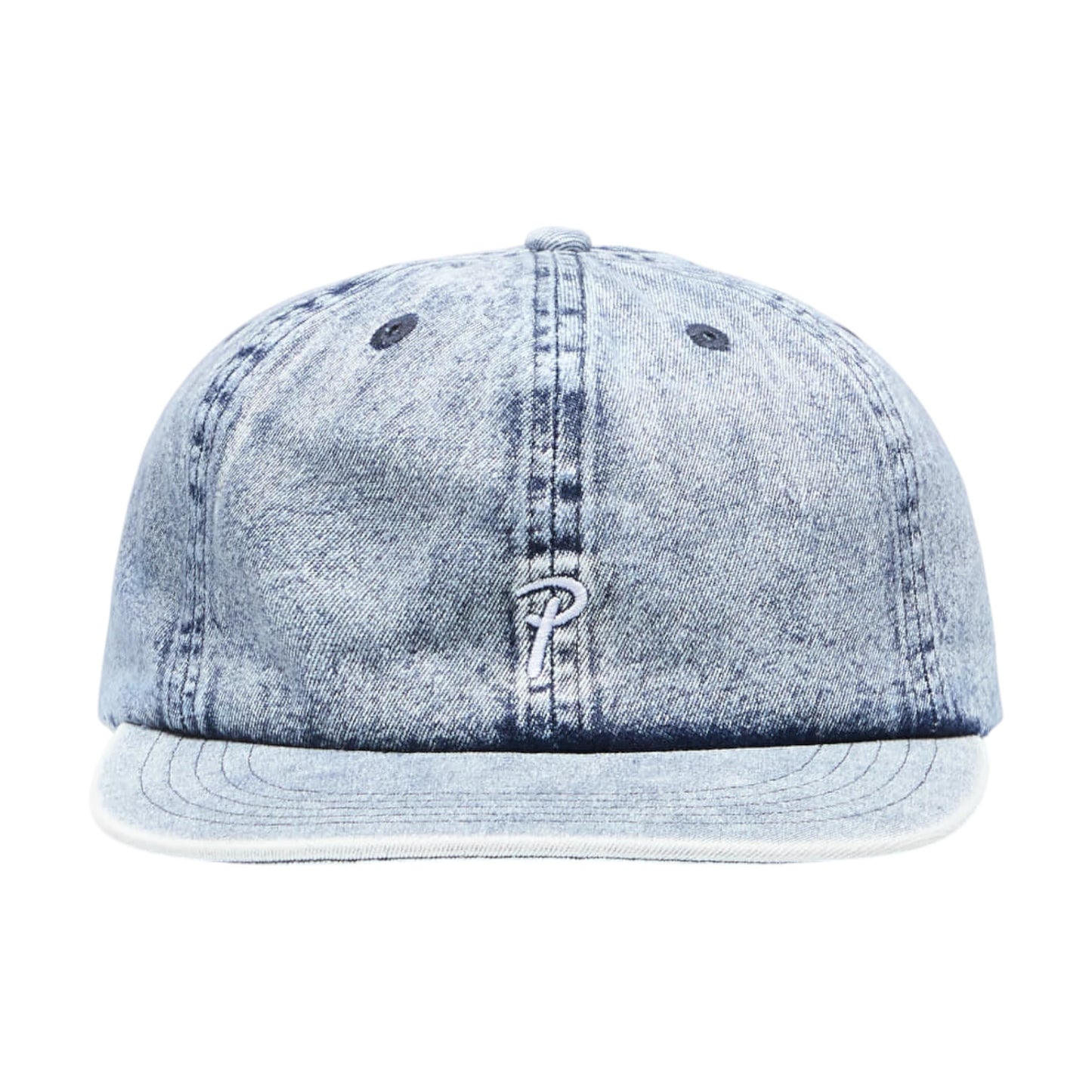 Patta Acid Wash Denim Hat blue