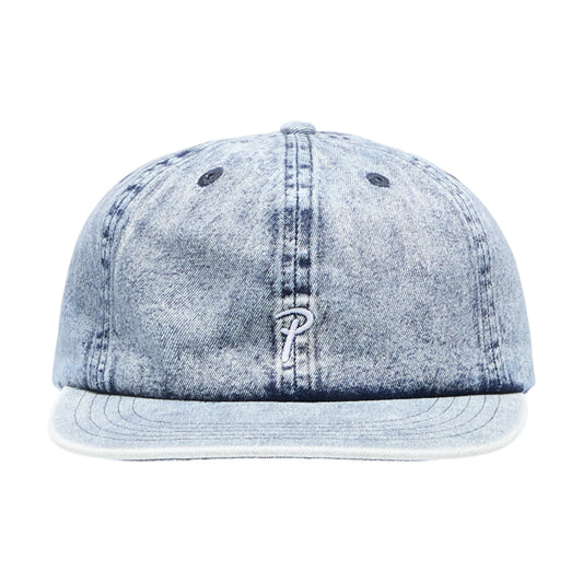 Patta Acid Wash Denim Hat blue