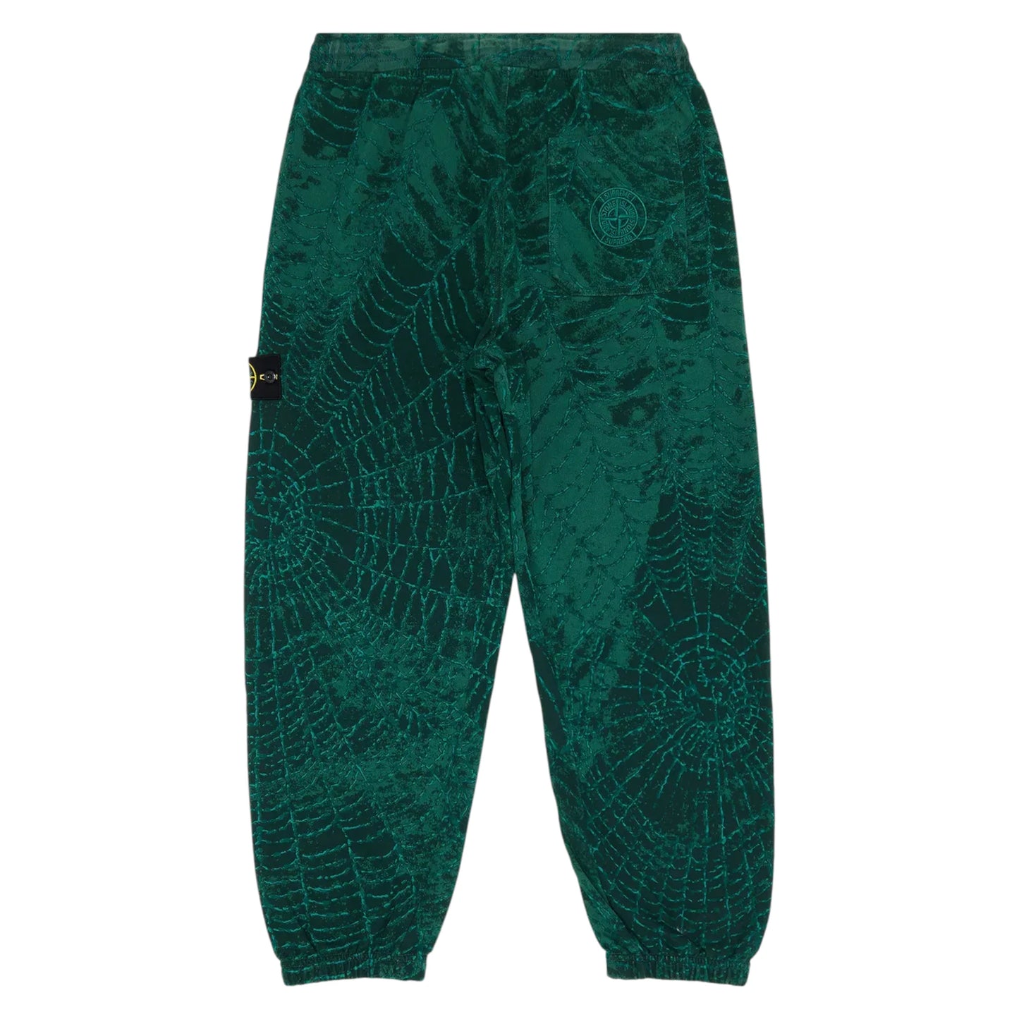 Stone Island X Supreme Spiderweb Bottoms green - M