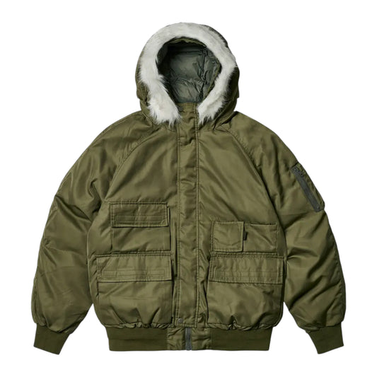 Palace Cargo Parka Jacket olive - L