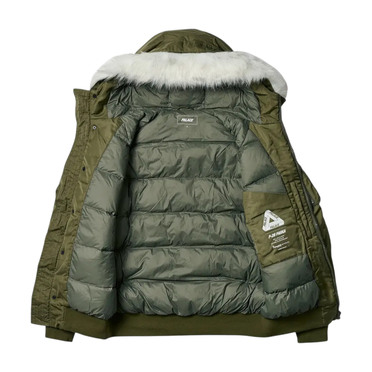 Palace Cargo Parka Jacket olive - L