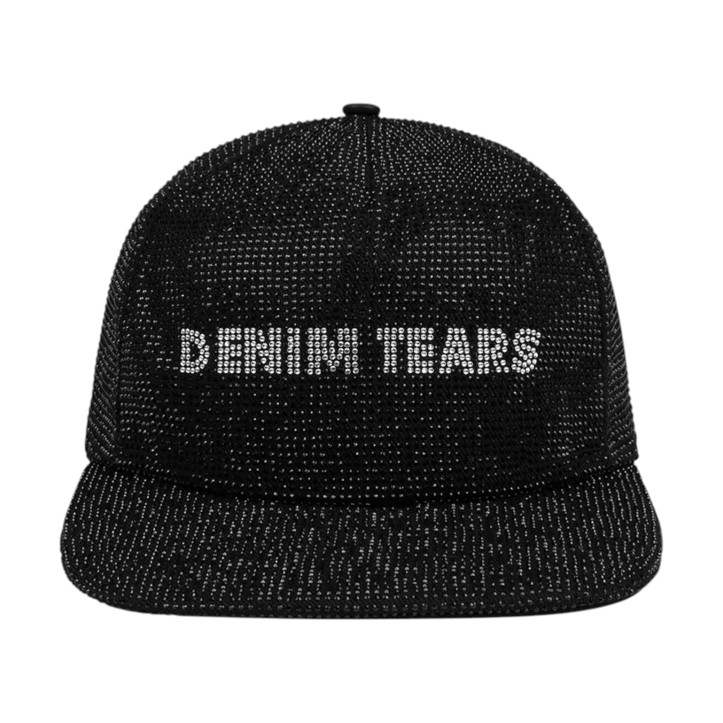 Denim Tears Strass Logo Cap black