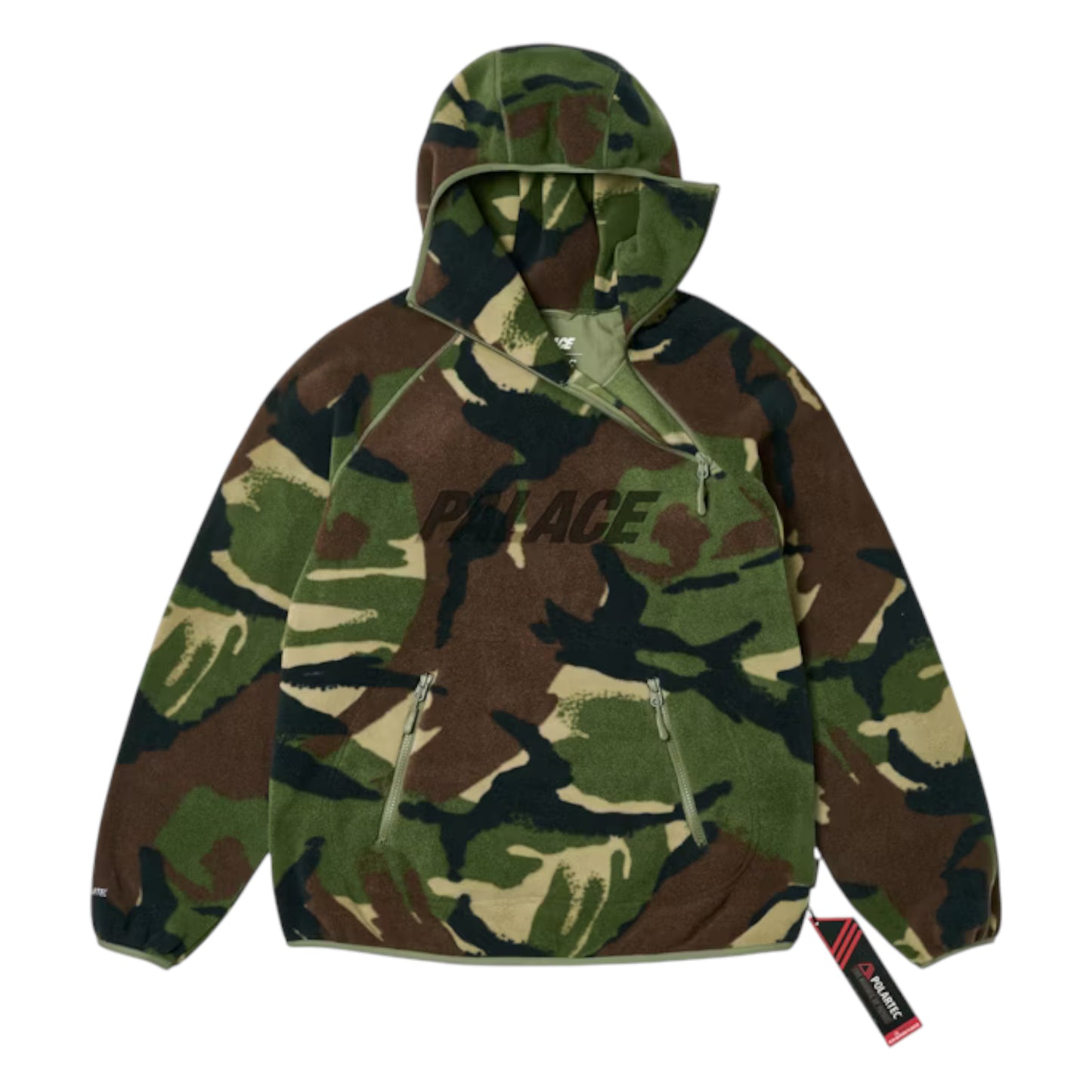 Palace Polartec Ninja Hoodie camo