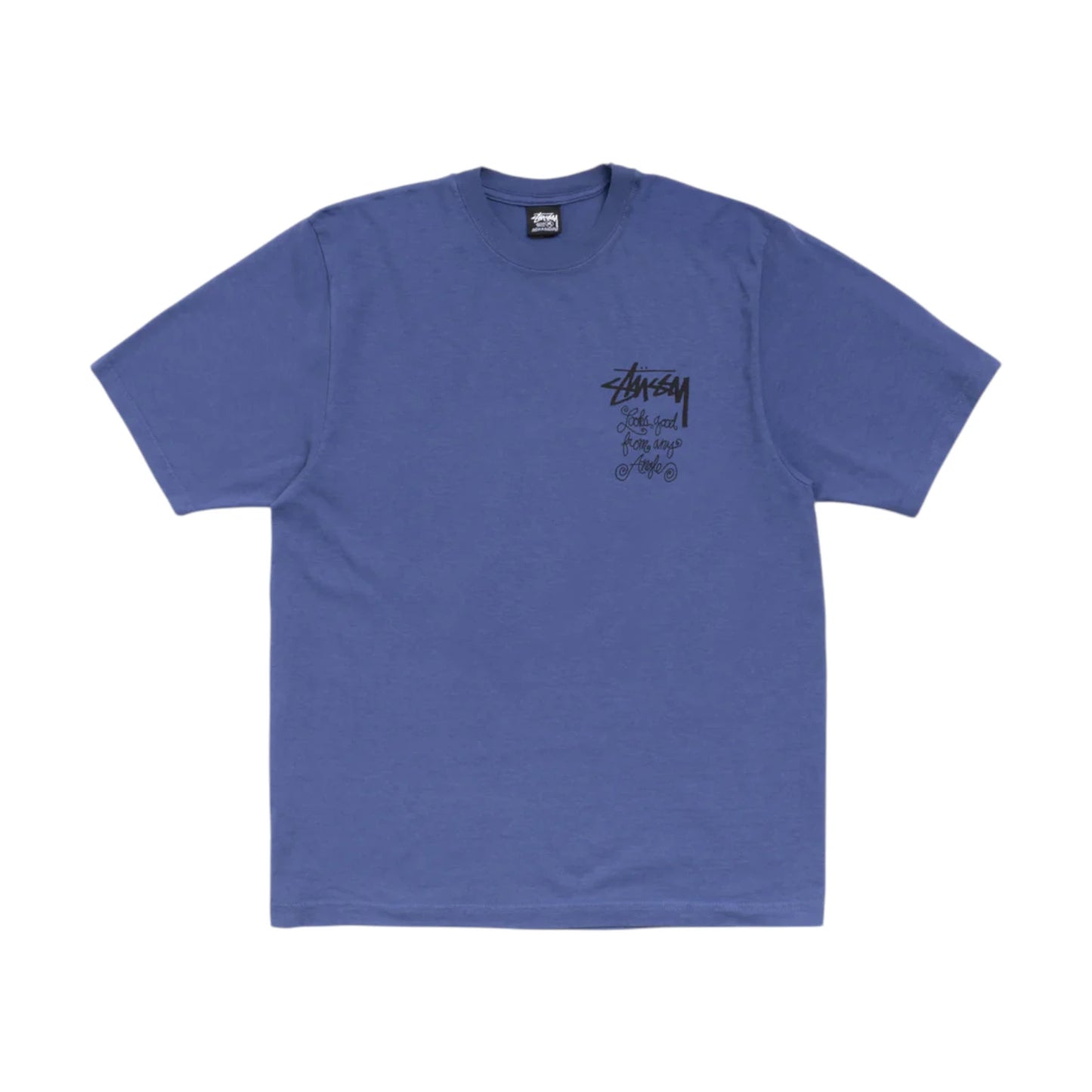 Stussy Any Angle T shirt indigo - M