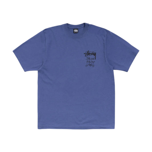 Stussy Any Angle T shirt indigo - M