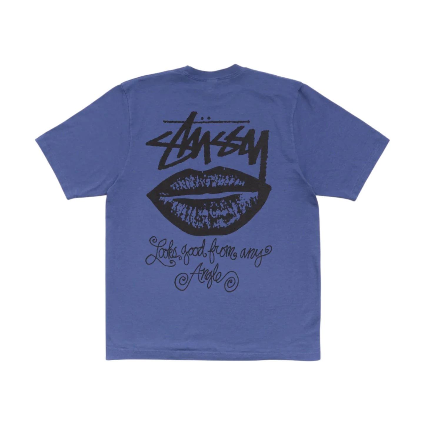 Stussy Any Angle T shirt indigo - M