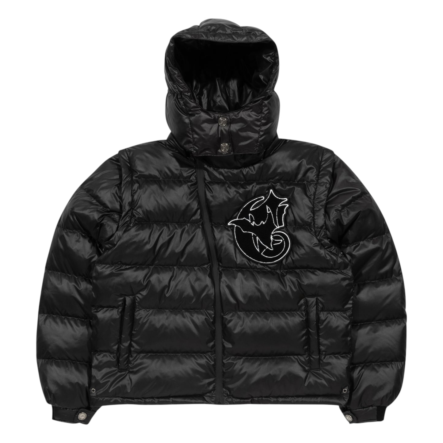 Corvidae X DItch Shiny Puffer black