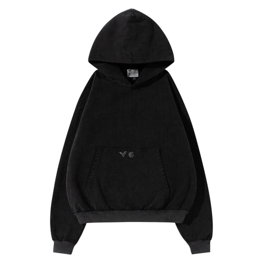 Corvidae X DItch Puff Print Hoodie coal