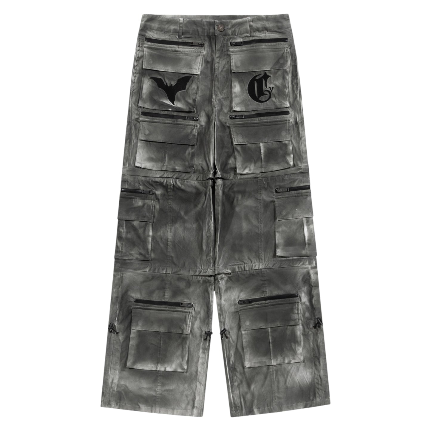 Corvidae X DItch Convertable Cargo Pants grey