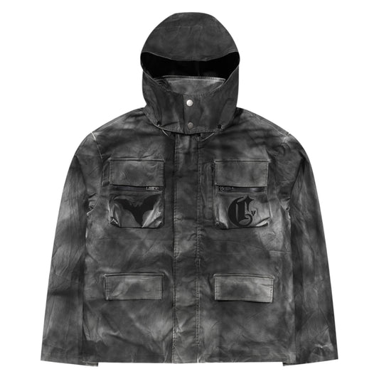 Corvidae X DItch Canvas Cargo Coat coal