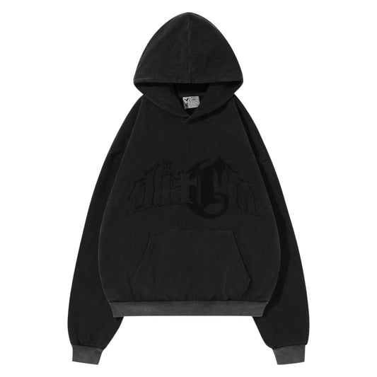Corvidae X Ditch Patch Pullover coal