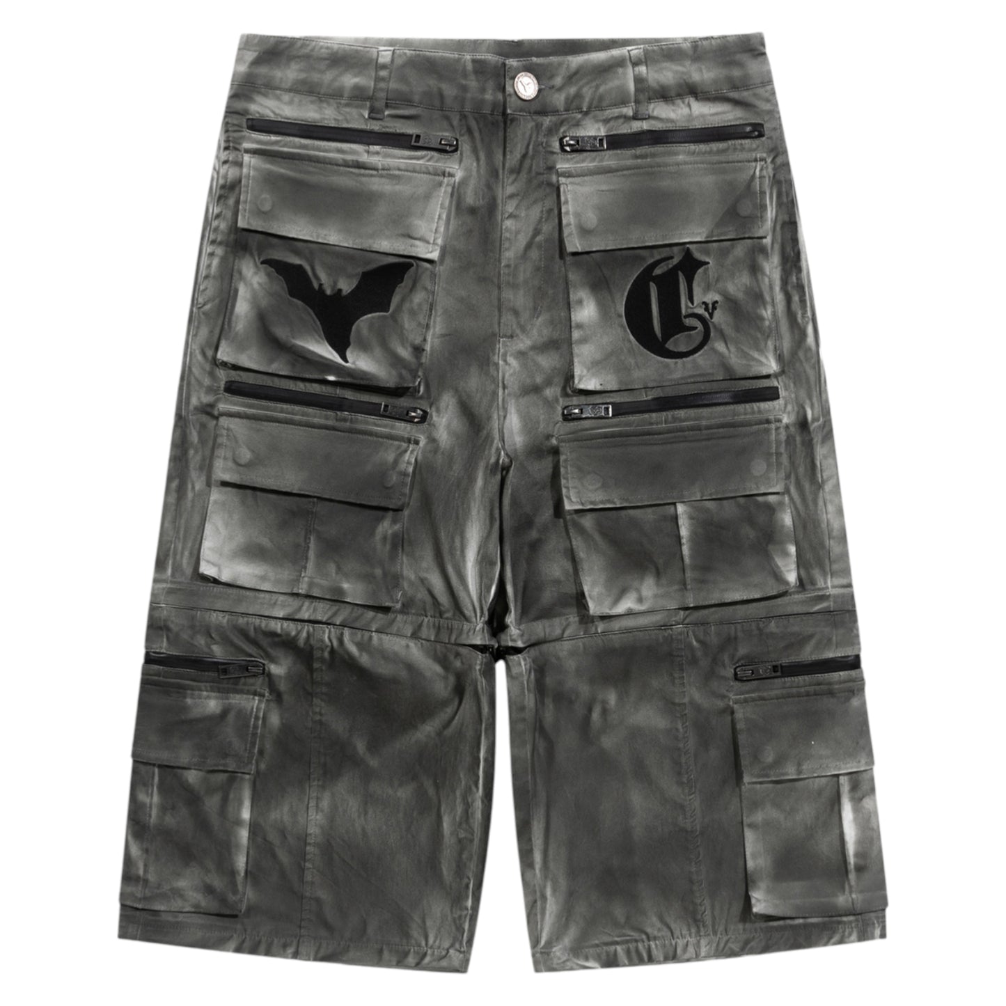 Corvidae X DItch Convertable Cargo Pants grey