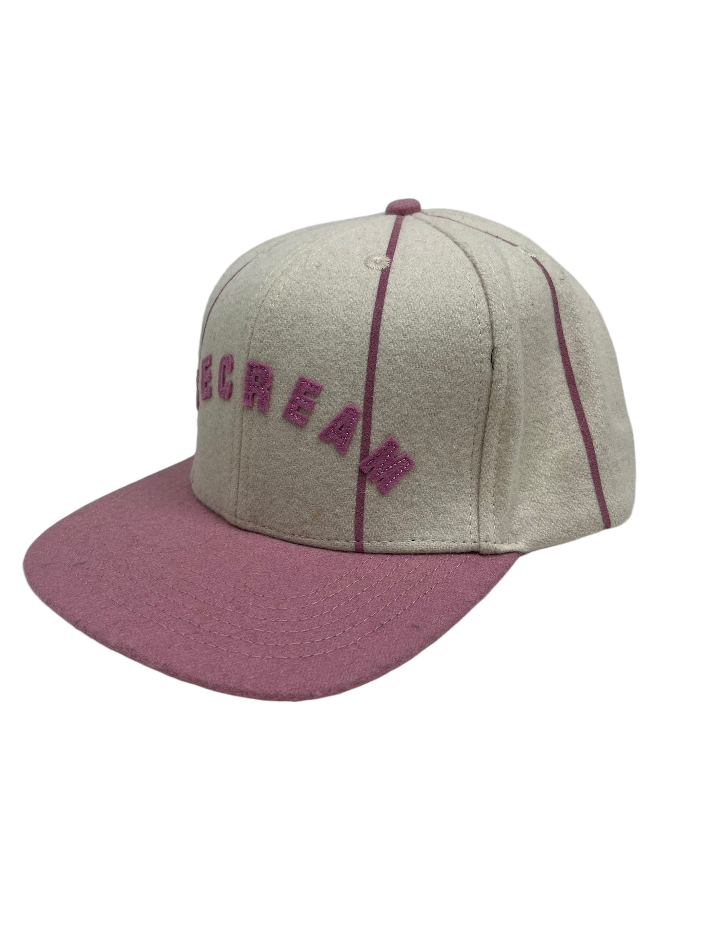 BBC Ice Cream Ice Cream 6 Panel Pink Cap - (NEW)