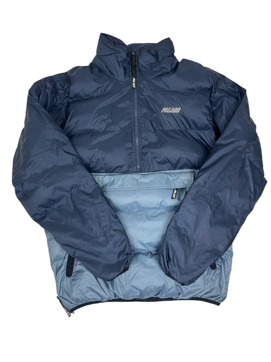 Palace Pullover Puffer Jacket Blue - (GRADE A) M