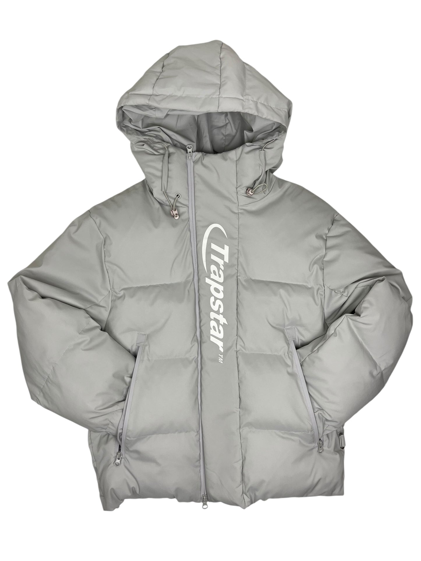 Trapstar Hyperdrive Technical Puffer Jacket Grey - (NEW) S