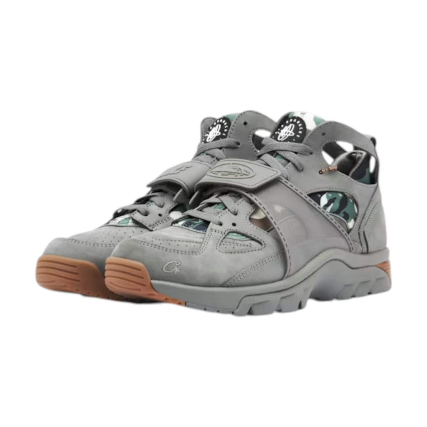 Corteiz X Nike Air Trainer Huarache Gully Grey - UK7.5